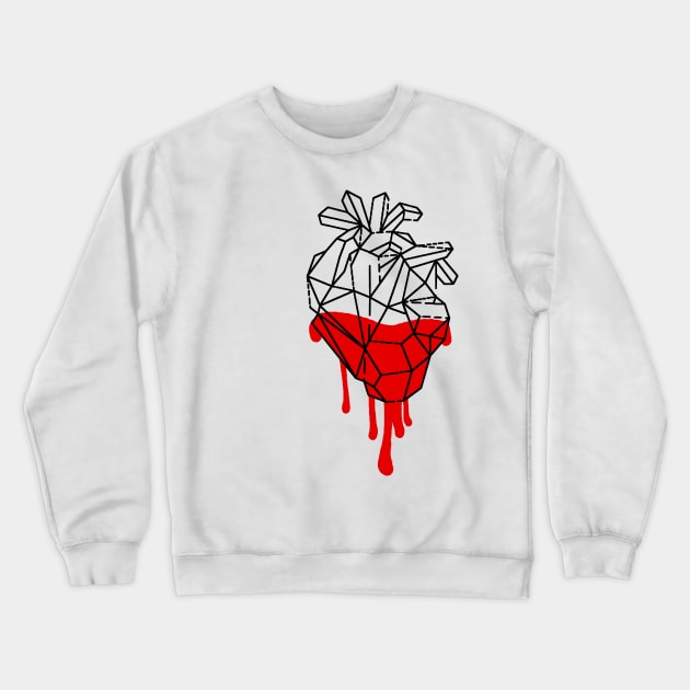 Heart of Stone Crewneck Sweatshirt by TRIFECTA